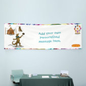 Gordy, goanna-jongleur spandoek (Beurs)