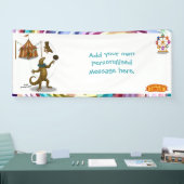 Gordy, goanna-jongleur spandoek (Beurs)