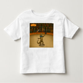 Gordy, goanna juggler kinder shirts