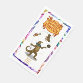 Gordy, goanna juggler servet (Hoek)