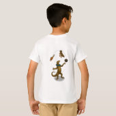 Gordy, goanna juggler t-shirt (Achterkant volledig)