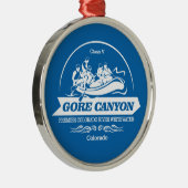 Gore Canyon (rafting 2) Metalen Ornament (Rechts)