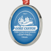 Gore Canyon (rafting 2) Metalen Ornament (Links)