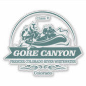 Gore Canyon (rafting 2) Sticker (Voorkant)