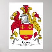 Gore Family Crest Poster (Voorkant)