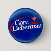 Gore-Lieberman 2000 - Button (Voorkant)