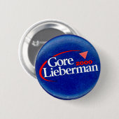 Gore-Lieberman 2000 - Button (Voorkant /achterkant)