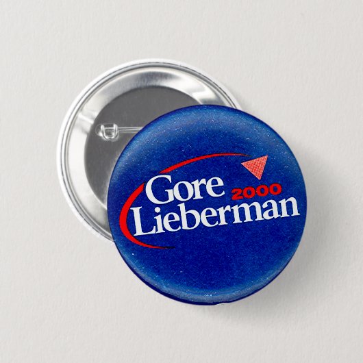 Gore-Lieberman 2000 - Button (Voorkant /achterkant)