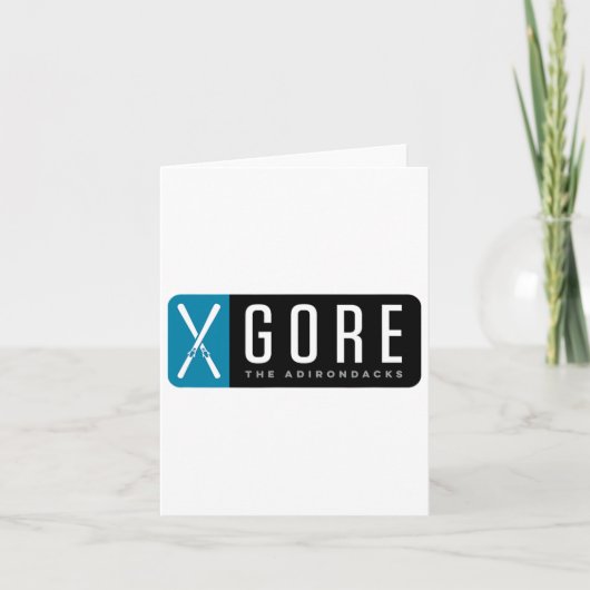 Gore Mountain Ski Kaart (Voorkant)