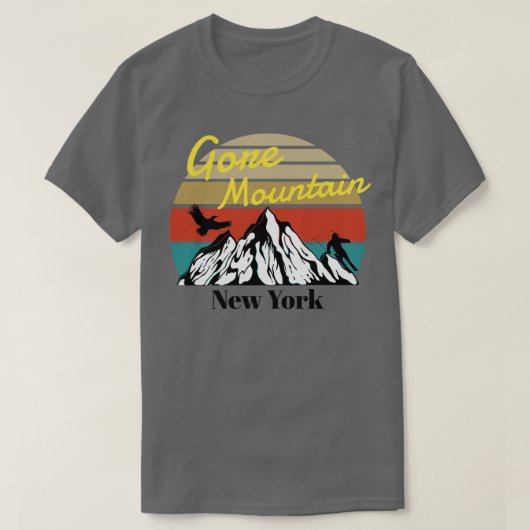 Gore Mountain ski New York 4 T-shirt (Design voorkant)