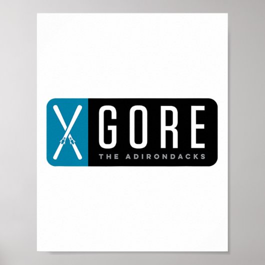 Gore Mountain Ski Poster (Voorkant)