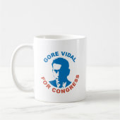 GORE VIDAL VOOR CONGRESS KOFFIEMOK (Links)