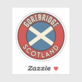 Gorebridge, Schotland Sticker (Vel)
