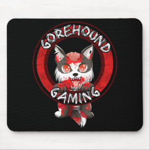 Gorehound Gaming Mousepad - zwart Muismat