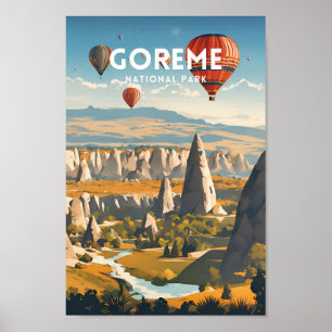 Goreme National Park Reizen Poster