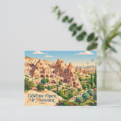 Goreme Openluchtmuseum Turkije Briefkaart (Staand voorkant)