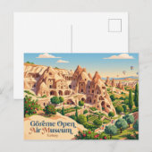Goreme Openluchtmuseum Turkije Briefkaart (Voorkant / Achterkant)