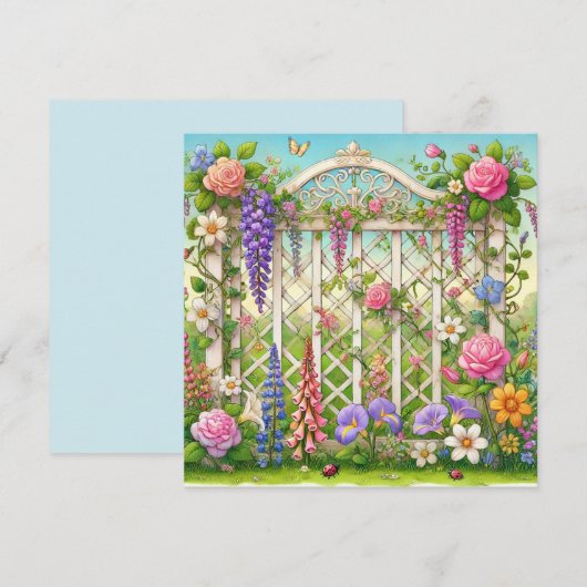 Gorg Garden Gate 1 Kaart (Voorkant / Achterkant)