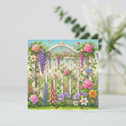 Gorg Garden Gate 1 Kaart (Staand voorkant)