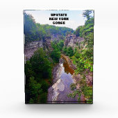 GORGE IN ITHACA NEW YORK FOTOBLOKKEN (Voorkant)