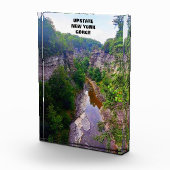 GORGE IN ITHACA NEW YORK FOTOBLOKKEN (Rechts)