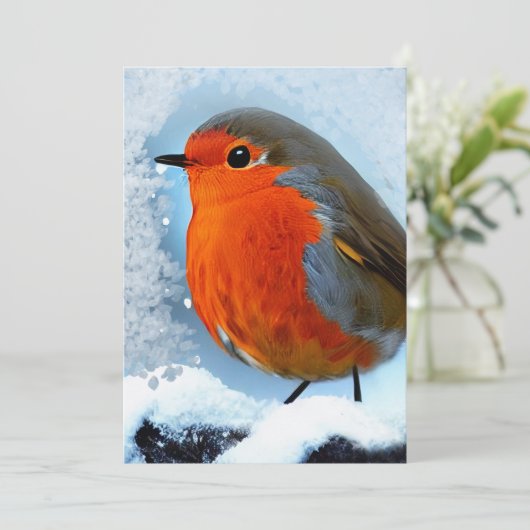 Gorge Red Bedankkaart (Staand voorkant)