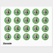 Gorge Washington T-shirt Ronde Sticker (Vel)