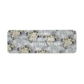 GORGEEUS BOUQUET VAN WITTE DAISIËN ETIKET (Voorkant)