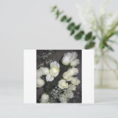 GORGEEUS BOUW VAN WITTE ROSSEN BRIEFKAART (Staand voorkant)