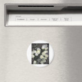 GORGEEUS BOUW VAN WITTE ROSSEN MAGNEET (Insitu (Vaatwasser))