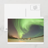 GORGEEUZE NOORDELIJKE LICHTEN BRIEFKAART (Voorkant / Achterkant)