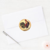Gorgeoud Rooster Stickers (Envelop)