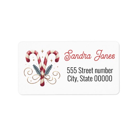 Gorgeous address labels coffee (Voorkant)
