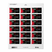 Gorgeous address labels holiday (Full Sheet)