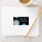Gorgeous address labels snowflake (Insitu)