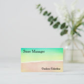 Gorgeous business cards visitekaartje (Staand voorkant)