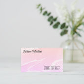 Gorgeous business cards visitekaartje (Staand voorkant)