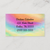 Gorgeous business cards visitekaartje (Achterkant)