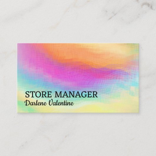 Gorgeous business cards visitekaartje (Voorkant)