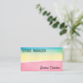 Gorgeous business cards visitekaartje (Staand voorkant)