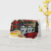 Gorgeous Christmas Greeting Card! Kaart (Gele Bloem)