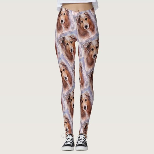 GORGEOUS COLLIE LEGGINGS (Voorkant)