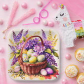 Gorgeous Easter paper plates Papieren Bordje (Feest)