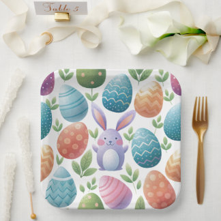 Gorgeous Easter paper plates Papieren Bordje