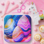 Gorgeous Easter paper plates Papieren Bordje (Feest)