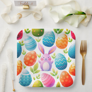 Gorgeous Easter paper plates Papieren Bordje