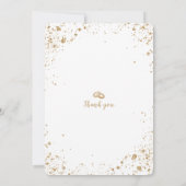 Gorgeous - Gold Pink COLLECTIE A Save the date 1 Kaart (Achterkant)