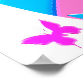 GORGEOUS IK HOOP VAN GYMNASTIEK GEÏNVREERD POSTER (Hoek)