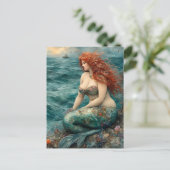 Gorgeous Mermaid Briefkaart (Staand voorkant)