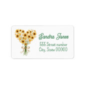 Gorgeous one of a-kind address labels (Voorkant)